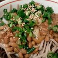 とまとま１０'s cooksnap of when they made ヘルシー☆納豆となめこのとろろ.