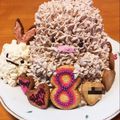 くしゃみおばさん's cooksnap of when they made すみっこぐらし立体ケーキ♪.