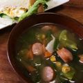 昆布のこん's cooksnap of when they made ウインナーとキャベツのコンソメスープ.