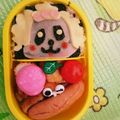 宥ママ's cooksnap of when they made キャラ弁☆プリキュアアラモード＊ペコリン.