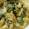 低カロ探検隊's cooksnap of when they made ニラとお麩の卵とじ煮.