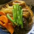 低カロ探検隊's cooksnap of when they made 車麩と白滝の煮物.