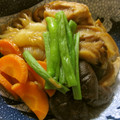 低カロ探検隊's cooksnap of when they made 車麩と白滝の煮物.