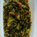 risuチャマ☆'s cooksnap of when they made やみつき♡高菜漬けの油炒め！【寿司酢】.