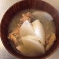 caddis12's cooksnap of when they made 鮭の粕汁(^^♪.