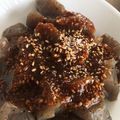 y_u♡'s cooksnap of when they made ごま味噌バター♡茹でこんにゃく☆.