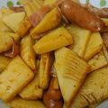 azuazu♡'s cooksnap of when they made ➏焼肉のたれでたけのこと豚肉の炒めたん➏.