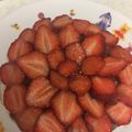 かたちゃん☆'s cooksnap of when they made バレンタインに❤　チョコ苺タルト.