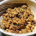 もーちゃん47330's cooksnap of when they made 煮魚リメイク そぼろ丼.