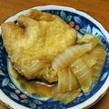 逆さナマズ's cooksnap of when they made めんつゆで味付け簡単☆卵入り巾着の煮物.