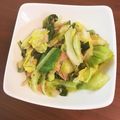 12わかなつ21's cooksnap of when they made 簡単!!激ウマ‼キャベツのツナ炒め.