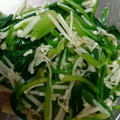 クック6M60VP☆'s cooksnap of when they made ほうれん草とエノキのごま和え.