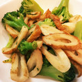 にょじょみ's cooksnap of when they made ブロッコリーとちくわのマヨネーズ炒め.