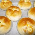 のかまるこ's cooksnap of when they made HBで簡単★ベーコンコーンマヨパン.