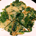 山本さん家's cooksnap of when they made 春菊とえのきと玉ねぎのチヂミ.