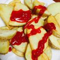 ぽよすけ☆'s cooksnap of when they made 超簡単!!揚げないフライドポテト.