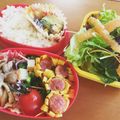 sayamoca's cooksnap of when they made ♡ひまわりウィンナー♡.