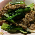 Juntyさん's cooksnap of when they made ⭐簡単⭐美味しい♪小松菜と豚肉の塩炒め⭐.