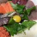 うなちゃん！'s cooksnap of when they made とろろ海鮮丼（血管ダイエット1082）.