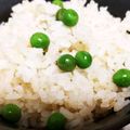 かすがべ's cooksnap of when they made 春限定☆本当に美味しいグリーンピースご飯.