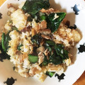 もんすけまま's cooksnap of when they made ささみとほうれん草の炒飯♪.