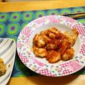 komutatata's cooksnap of when they made 節約★アスパラと鶏胸のバーベキューソテー.