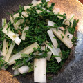 Tropicana✧'s cooksnap of when they made せりと大根のおひたし・・・.