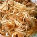 にこパンマン：）'s cooksnap of when they made 豚肉。しらたき。えのき☆煮.