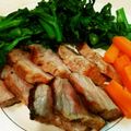 キッチンまゆ's cooksnap of when they made 豚バラのグリル ハニーマスタードソース.