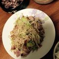赤ちゃんアルパカ's cooksnap of when they made 長ネギ・えのき・ベーコンのバター醤油炒め.