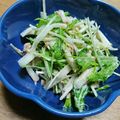 ひとみん0921's cooksnap of when they made 大根と水菜とツナのサラダ.