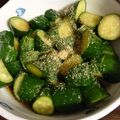 きなめし's cooksnap of when they made ごまきゅうり.