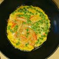 teast's cooksnap of when they made えんどう豆（グリンピース）とカニカマ卵.