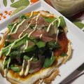 *菜の花*'s cooksnap of when they made 簡単♪発酵放置が不必要☆生ハムサラダピザ.