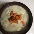 麦炭酸ジュース's cooksnap of when they made ピリ辛鶏団子豆乳スープ.