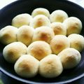 めげさん's cooksnap of when they made 発酵1分！時短パン★チョコ入り白パン.