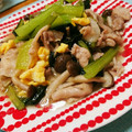 しょみ一's cooksnap of when they made 簡単！！小松菜と卵の中華風炒め.