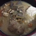 memunemu's cooksnap of when they made 我が家のめちゃんこ美味しい豚汁.