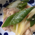 T△U's cooksnap of when they made 白ネギと鶏のみそ炒め.