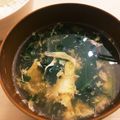 クックG8BFRU☆'s cooksnap of when they made 小松菜とたまごのお吸い物♪（かきたま汁）.