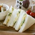 ガメコ's cooksnap of when they made 塩麹漬け卵のサンドイッチ.