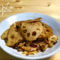 クックTM84I3☆'s cooksnap of when they made 蓮根のピリ辛炒め♪.