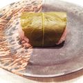 ナピト's cooksnap of when they made ローズヒップ＆ハイビスカスティーで桜餅♡.