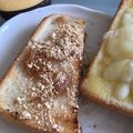 えり8eight's cooksnap of when they made 簡単トースト★梅はちみつきな粉.
