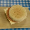 ととろ＆めい's cooksnap of when they made イングリッシュマフィンのハムチーズサンド.
