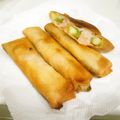 のかまるこ's cooksnap of when they made アスパラとエビの簡単春巻.