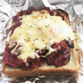 クックXOJCZP☆'s cooksnap of when they made マヨ少なめ♪半熟たまごハムエッグトースト.