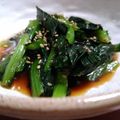 もへほっぺ's cooksnap of when they made 速攻！小松菜のパパッと炒め♪焼肉のタレで.
