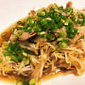 ＊とし＊'s cooksnap of when they made 豚肉ともやしの旨ポンだれ炒め★.