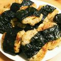 leon＊'s cooksnap of when they made お粥リメイク 海苔おやき 離乳食後期.